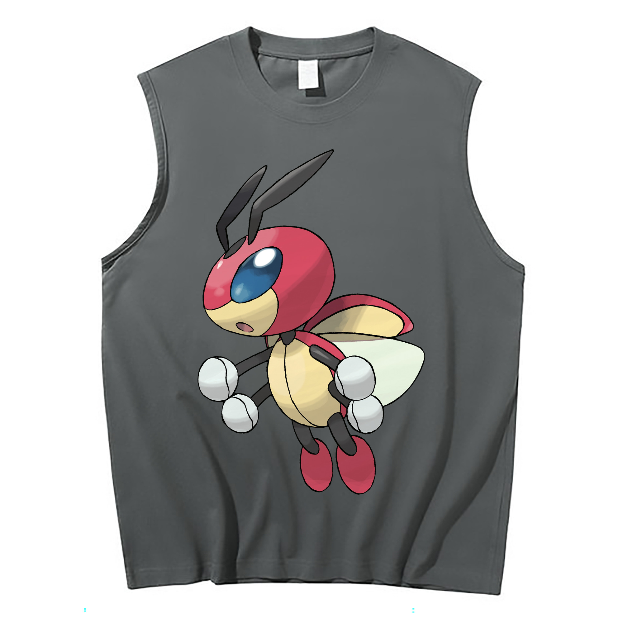 （画像用） ポケットモンスター Pokémon コットン100％タンクトップ（フロントプリント）